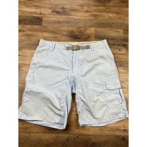 Gramicci Light‎ Blue Cargo Shorts With Belt Size 38